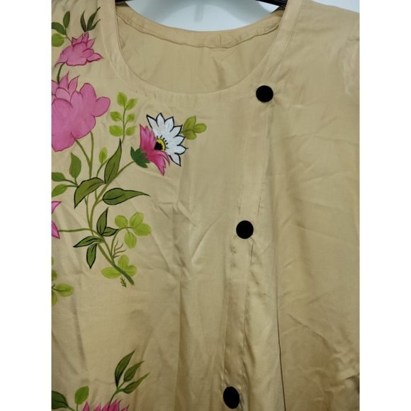 Floral Hand Painted Dress - Picture 7 of 13